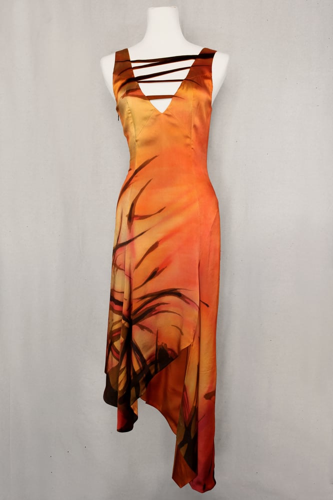 Image of "SAIL FOR THE SUN" SILK DRESS