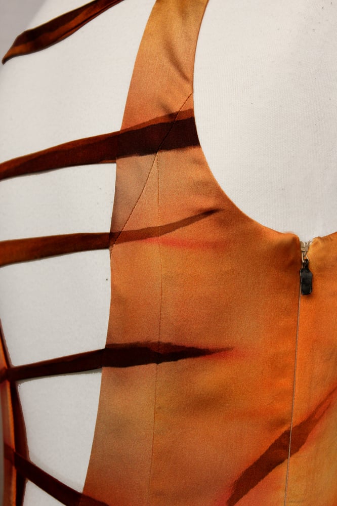 Image of "SAIL FOR THE SUN" SILK DRESS