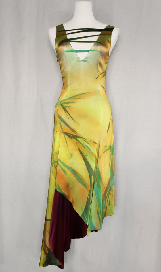 Image of "PATHWAYS" SILK DRESS