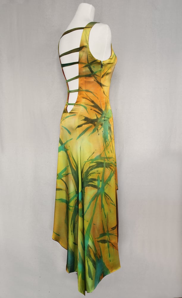 Image of "PATHWAYS" SILK DRESS