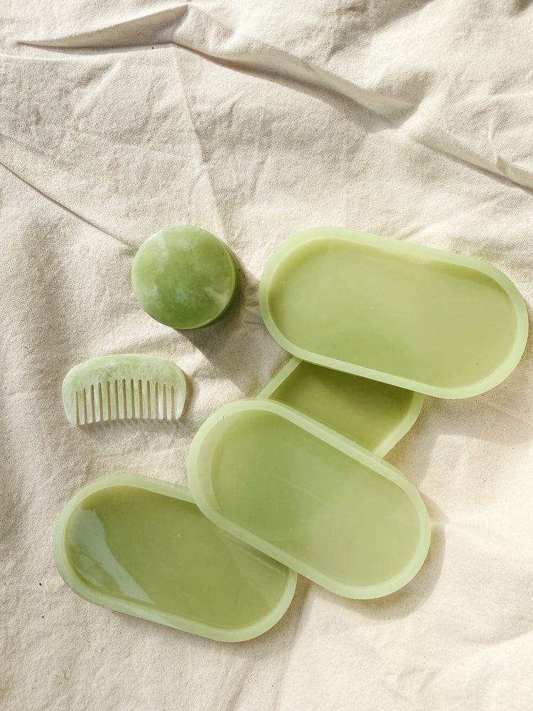 Image of Honey Dew Tray and comb set 