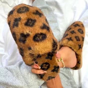 Image of COMFY FUR SLIPPERS