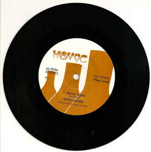 Discharge - Never Again 7" (Black Vinyl)