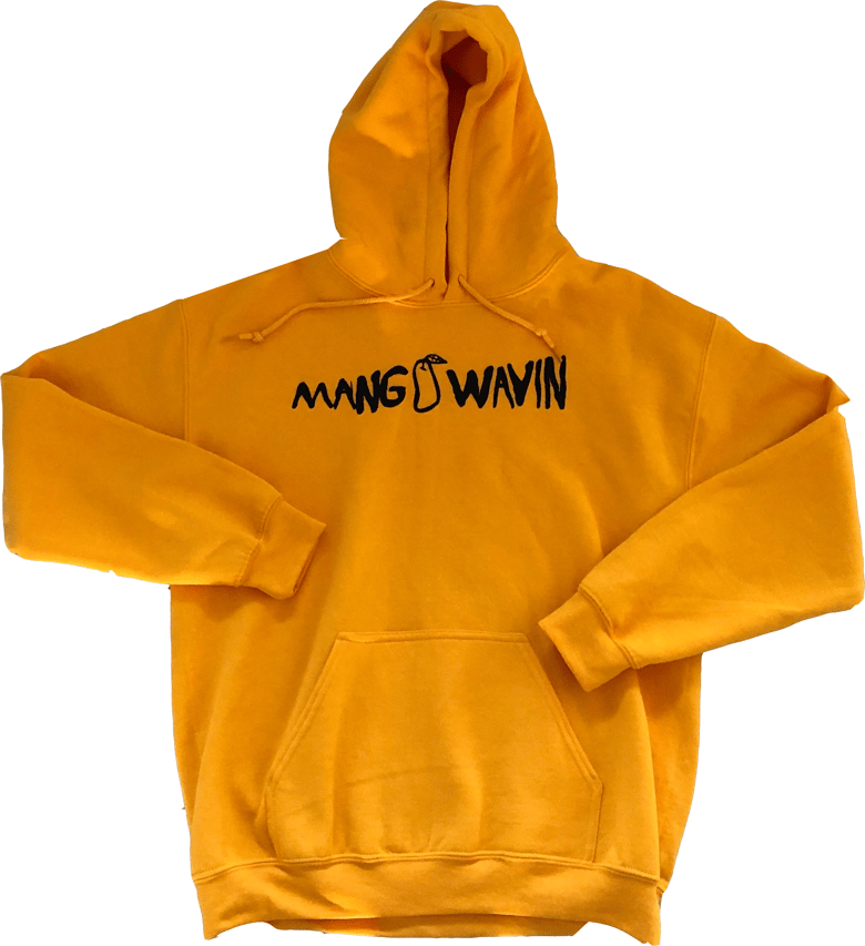 Image of Yellow Mangowavin hoodie