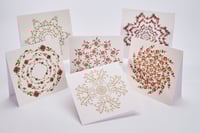 Image 1 of Card Set Floral Wreaths