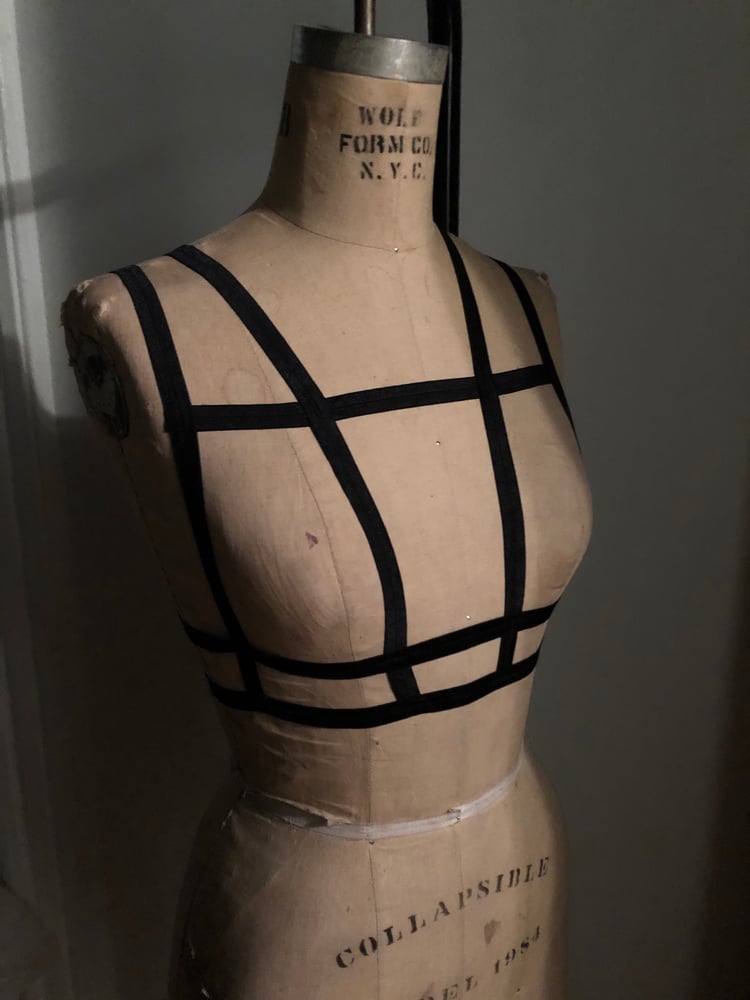 Image of Duality cage bra