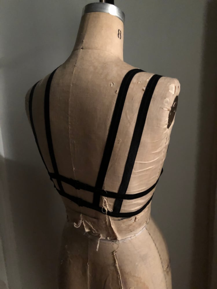 Image of Duality cage bra