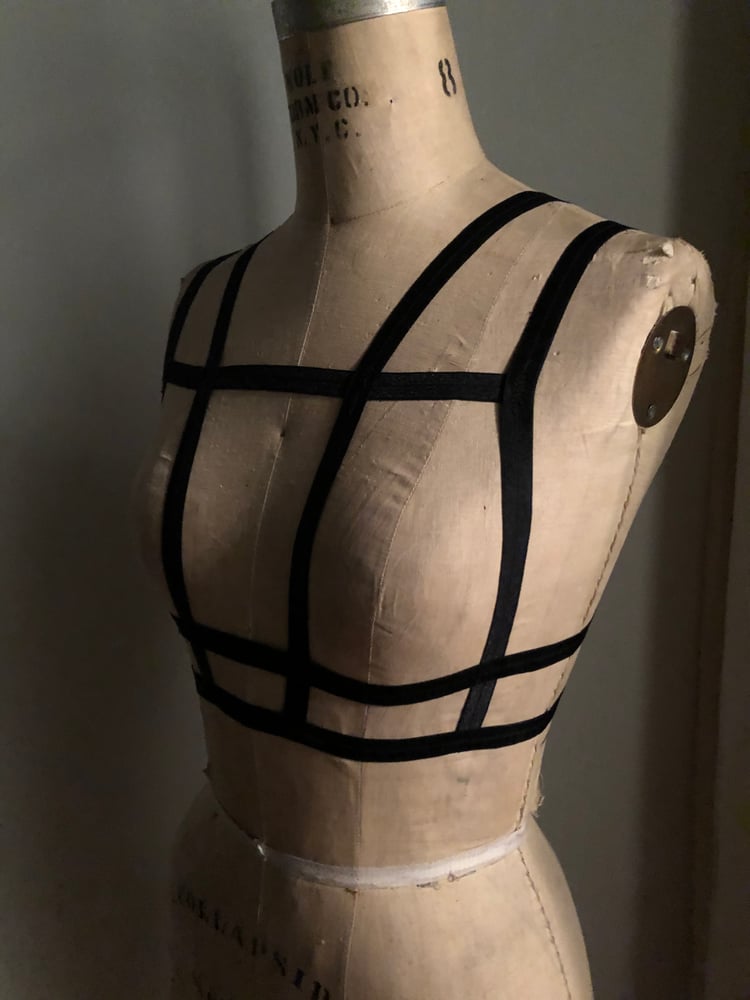 Image of Duality cage bra