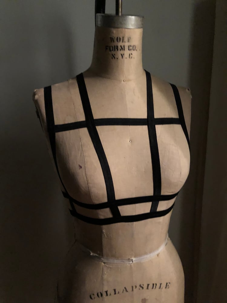 Image of Duality cage bra