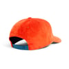 studio paris. corduroy cap, blood orange.