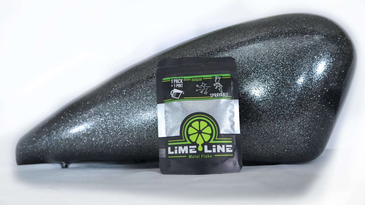 LiME LiNE Sprayable Automotive Metal Flake for Custom Paint