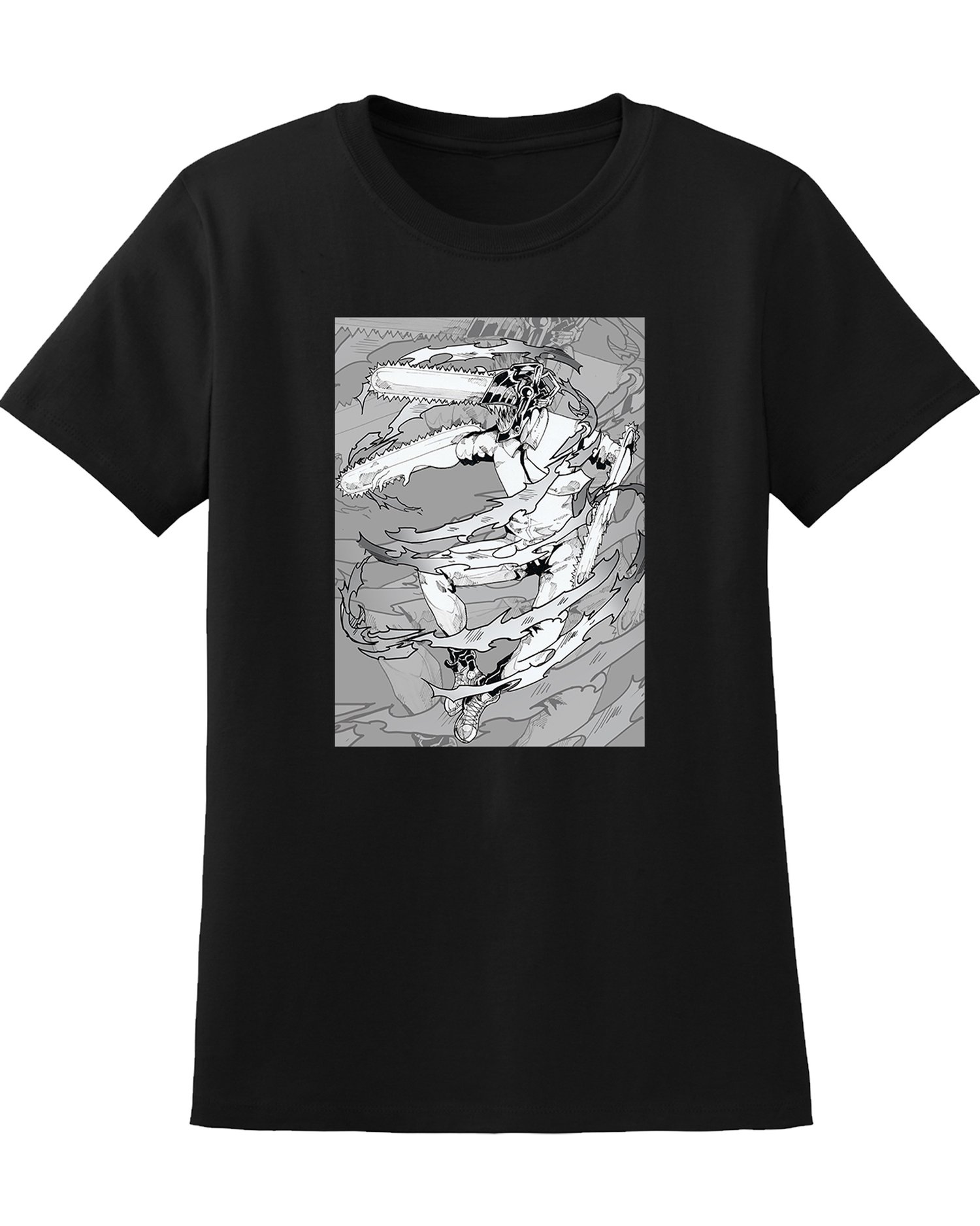 Image of Chainsaw Mane Art Shirt
