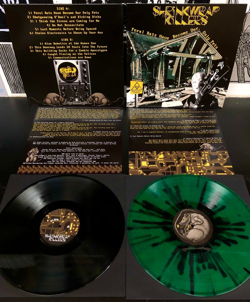 SHRINKWRAP KILLERS - Feral Rats Have Become Our Only Pets LP