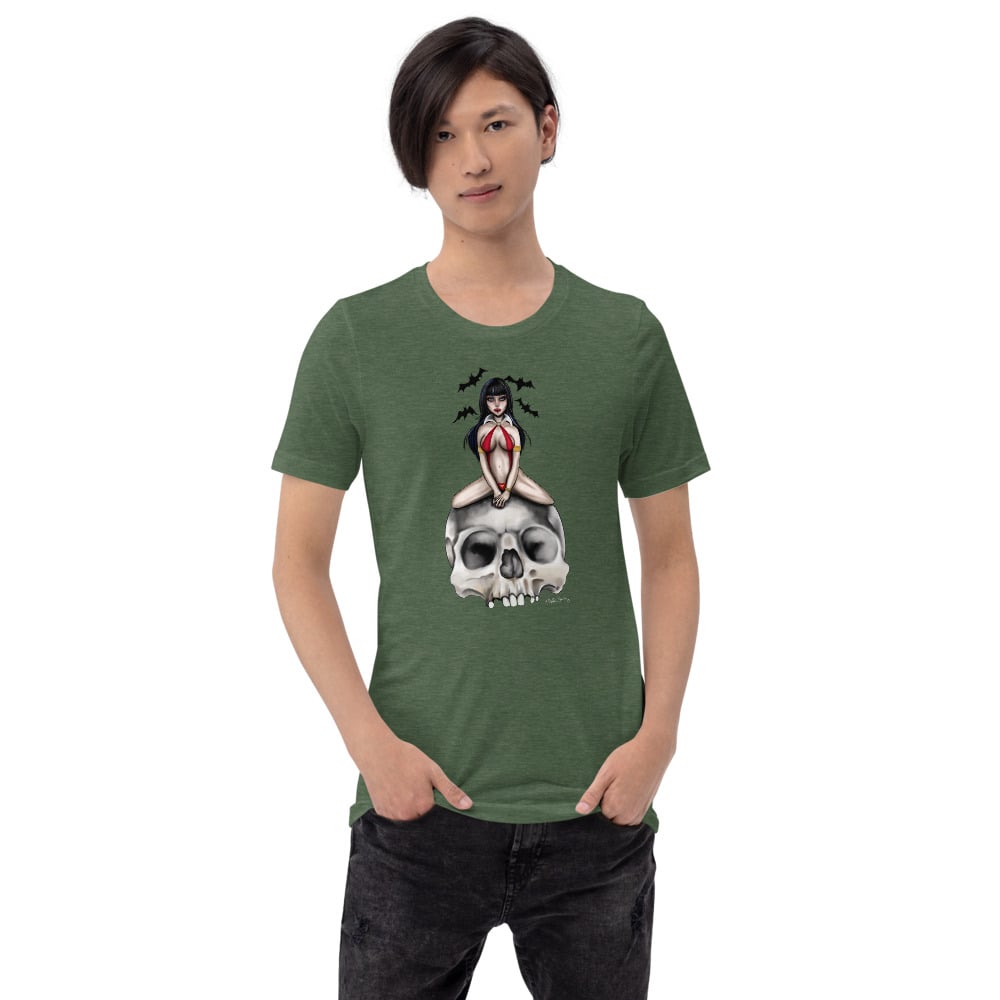 Image of She's a VAMP UNISEX TSHIRT GREEN