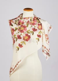 Image 2 of Silk scarf | Anzac Memorial | Floral Sun