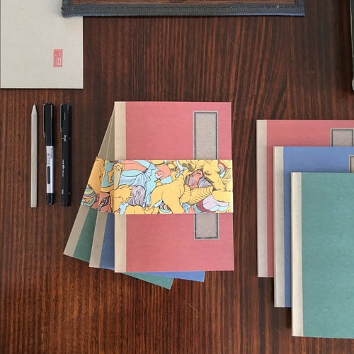 Image of Handmade Sketchbook / Notebook.