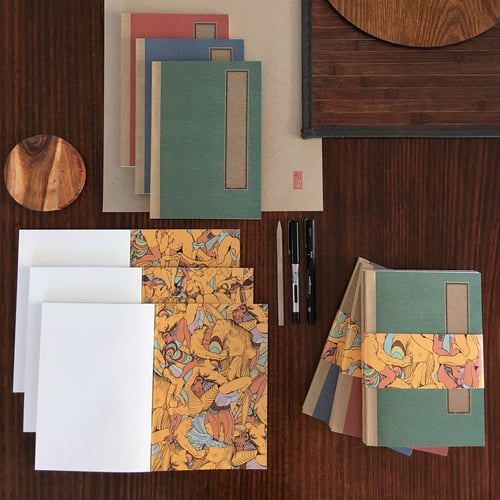 Image of Handmade Sketchbook / Notebook.