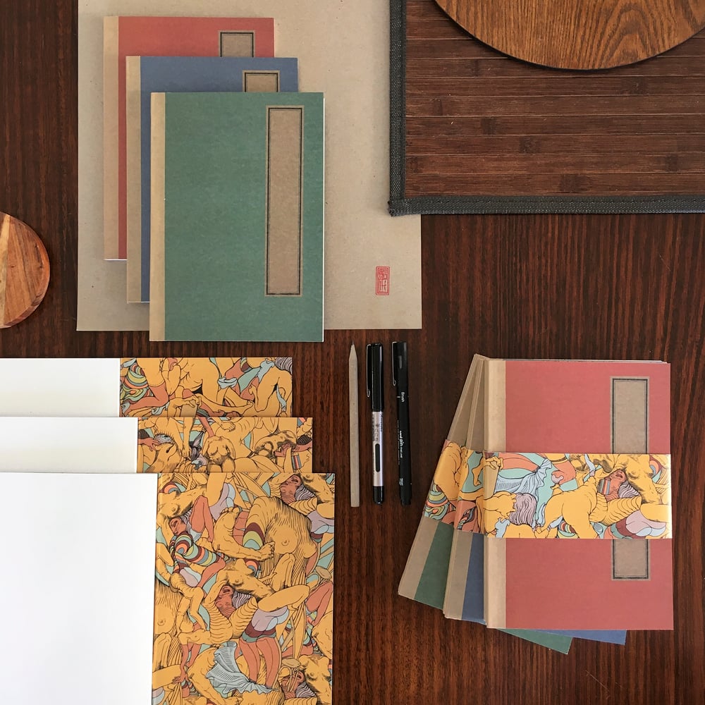 Image of Handmade Sketchbook / Notebook.