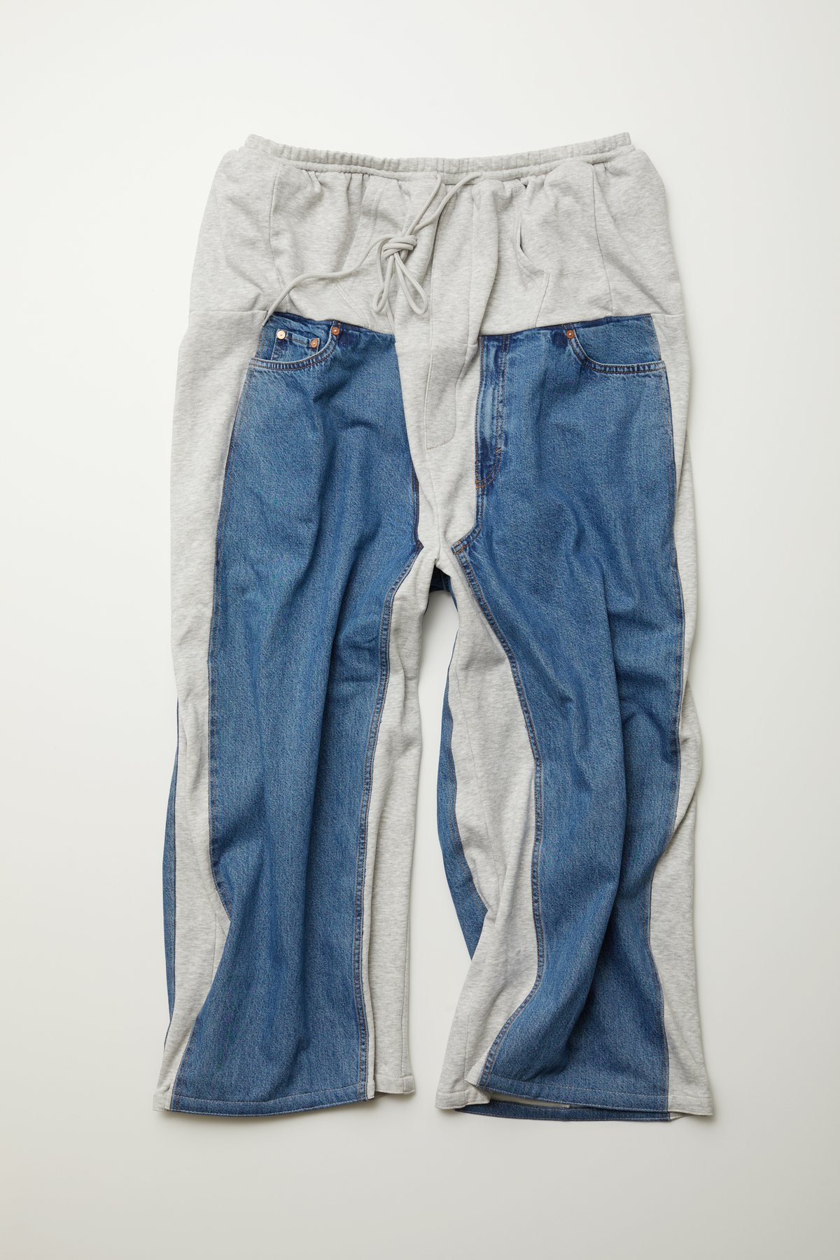 DENIM PATCH SLACKER BTMS