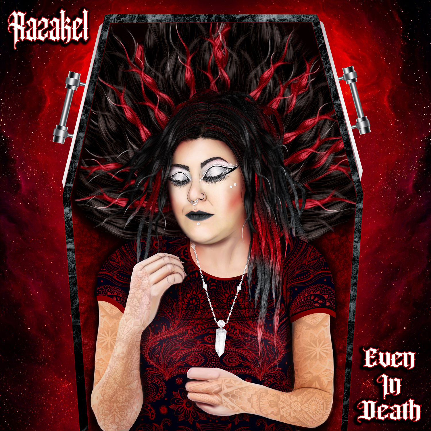 Razakel "Even In Death" CD 