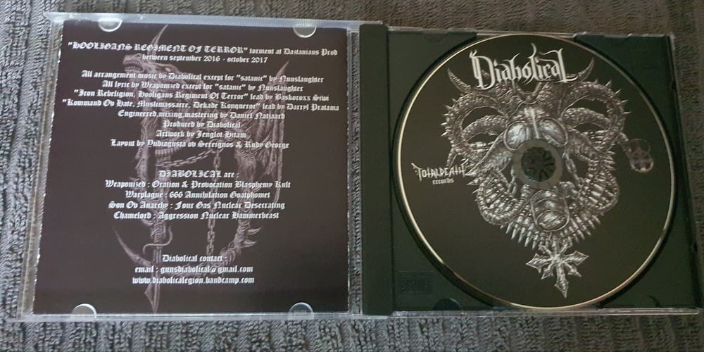 DIABOLICAL - HOOLIGANS REGIMENT OF TERROR CD