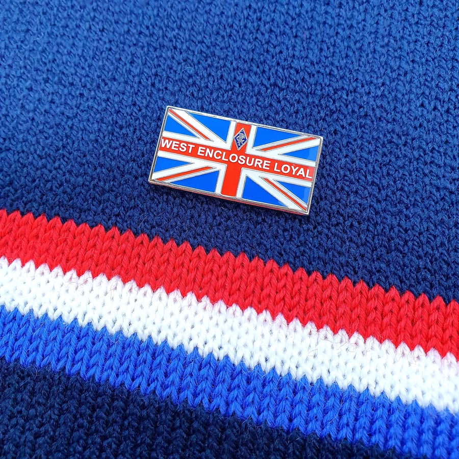 Image of WEL Area Pin - FREE P&P