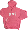 Pink Teach Peace Hoodie