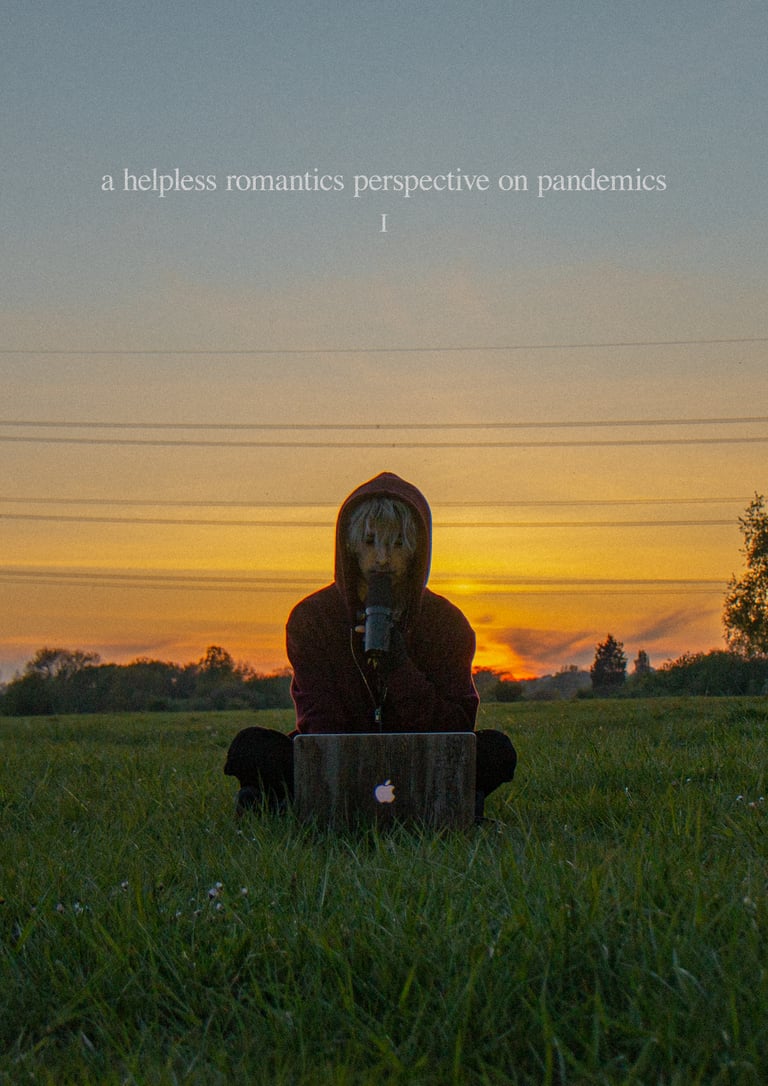 Image of a helpless romantics perspective on pandemics Poster Bundle!