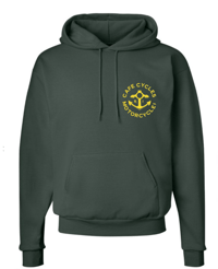 Image 1 of Cafe Cycles Hoodie (Green)