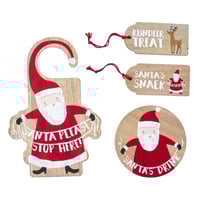 Image 2 of Wooden Santa's Coming Christmas Eve Kit