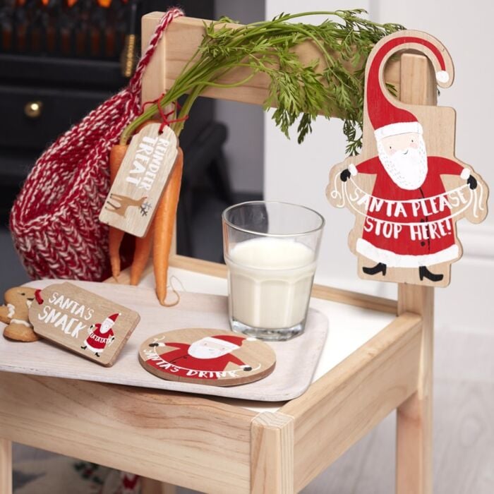 Image of Wooden Santa's Coming Christmas Eve Kit