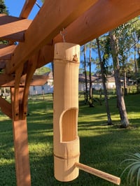 Bamboo Birdfeeder