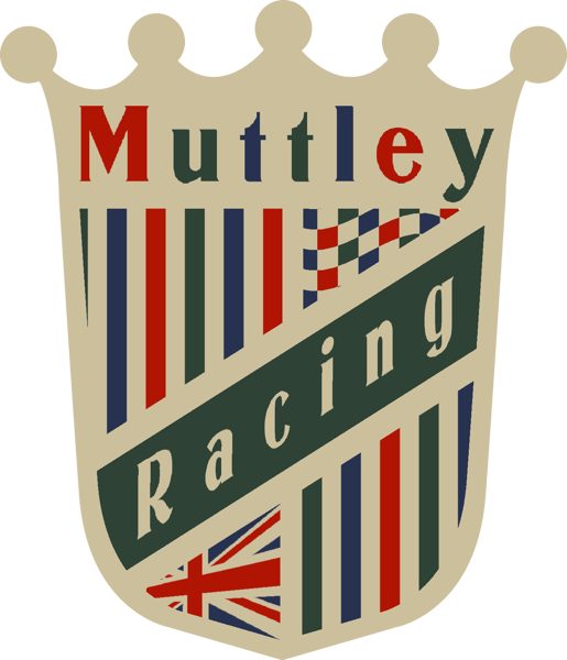 Image of Muttley Racing Shield Sticker #1