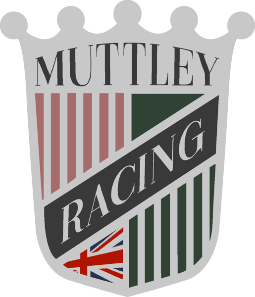 Image of Muttley Racing Shield Sticker #2