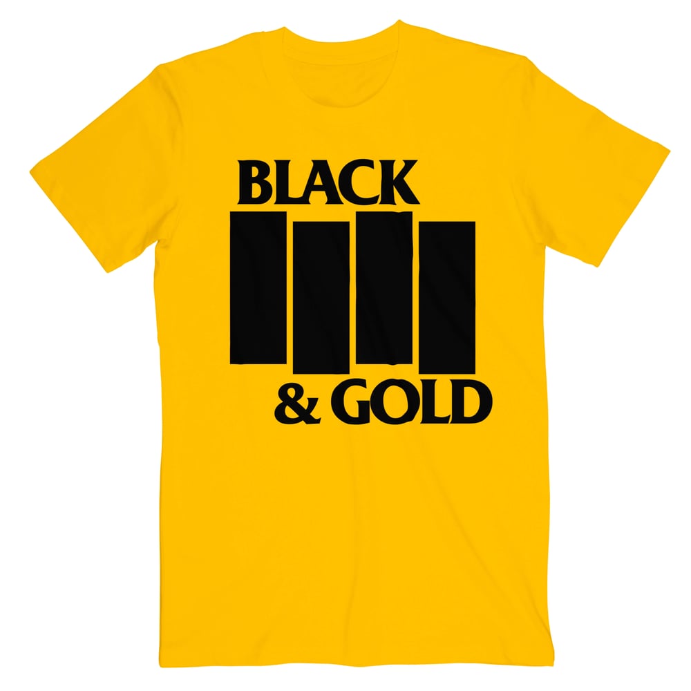 Black and Gold Flag