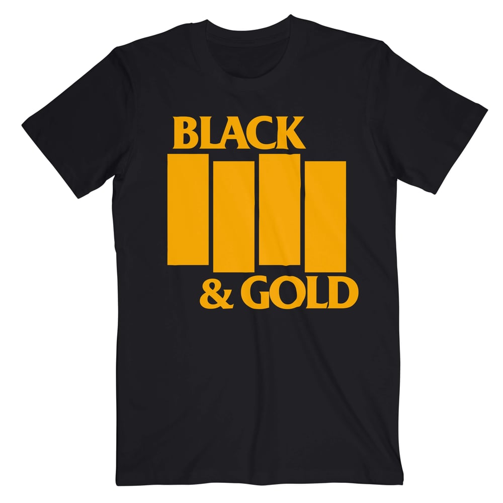 Black and Gold Flag