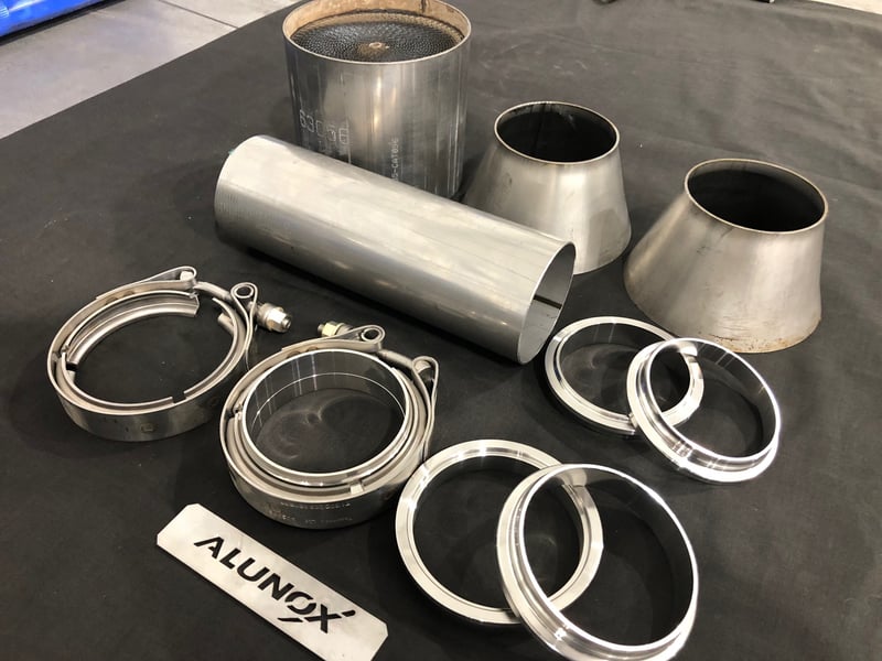 Universal 200 Cell 60g Loading, Catalytic Converter Kit Alunox