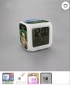 Color Changing Clock with Personalized Pictures 