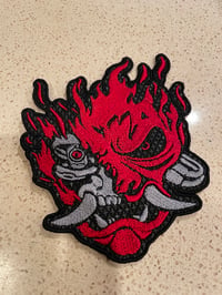 Image 1 of Oni demon patch - cyberpunk vibes 