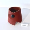 Medium Ochre Leather Wrist Cuff