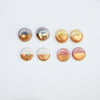 Button Earrings (Multiple Colors)