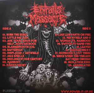Entrails Massacre - Decline of our Century 11" [Germany]