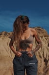 EARTHFLUENCED SWEAT PANTS- dark grey