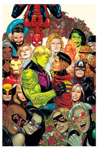 Image 1 of YOUNG AVENGERS WEDDING Print A