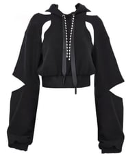 Cold Shoulder Hoddie 