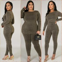 Image 2 of 2 piece shimmer set