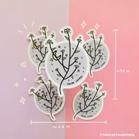 Image 1 of Moonflower Vinyl Sticker