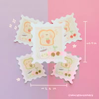 Image 1 of Breakfast Stamp Vinyl Sticker