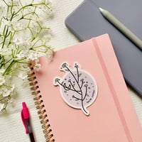 Image 3 of Moonflower Vinyl Sticker