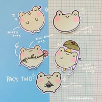Image 4 of Froggy Vinyl Stickers